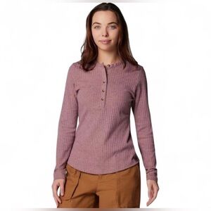 Columbia Women’s Brea Falls Henley Long-Sleeve Shirt – Size Medium